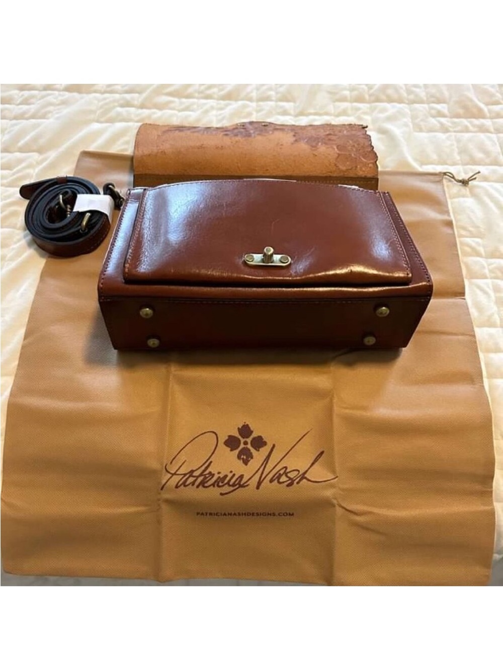NWT Patricia Nash Charonne Satchel - Picture 4 of 6